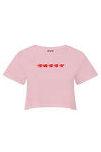 MATERIAL GIRL Sassy CROP TOP Light Pink