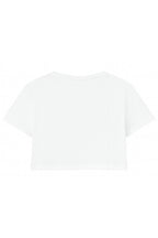 MATERIAL GIRL Sassy CROP TOP White