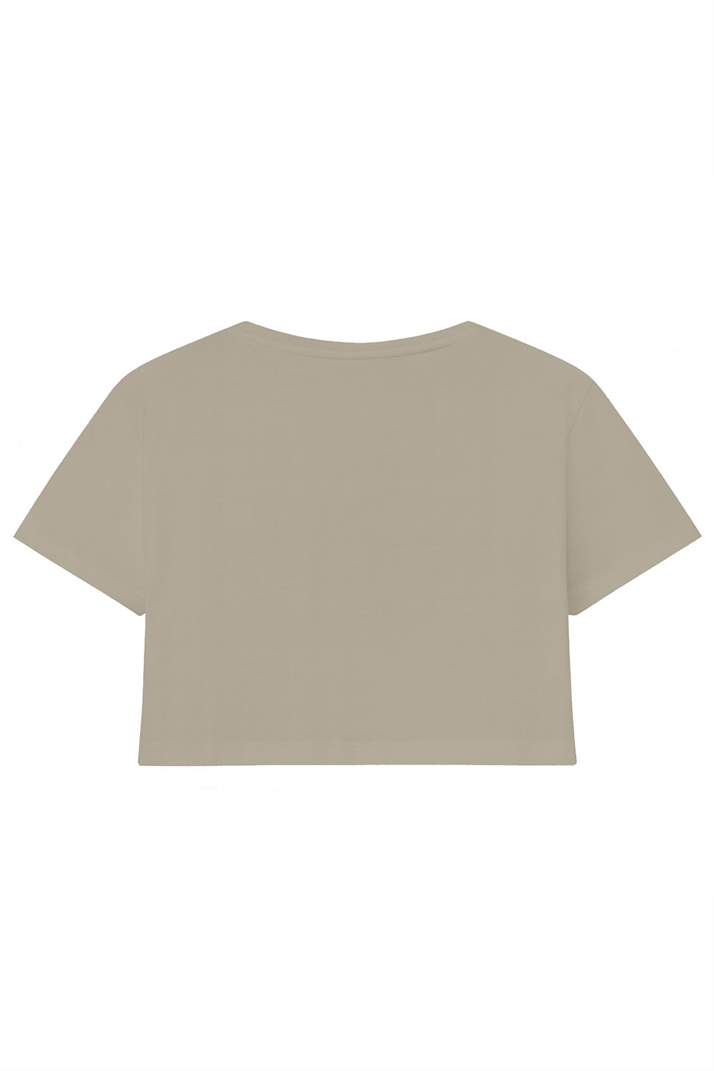 MATERIAL GIRL Not your princess CROP TOP Stone
