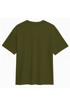 MATERIAL GIRL Flames OVERSIZE TEE Olive
