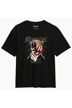 MATERIAL GIRL Tiger OVERSIZE TEE Black