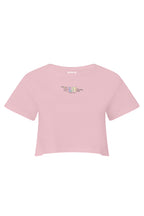 MATERIAL GIRL Lit CROP TOP Light Pink