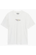 MATERIAL GIRL Lit OVERSIZE TEE White