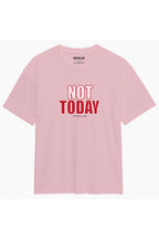 MATERIAL GIRL Not Today OVERSIZE TEE Light Pink